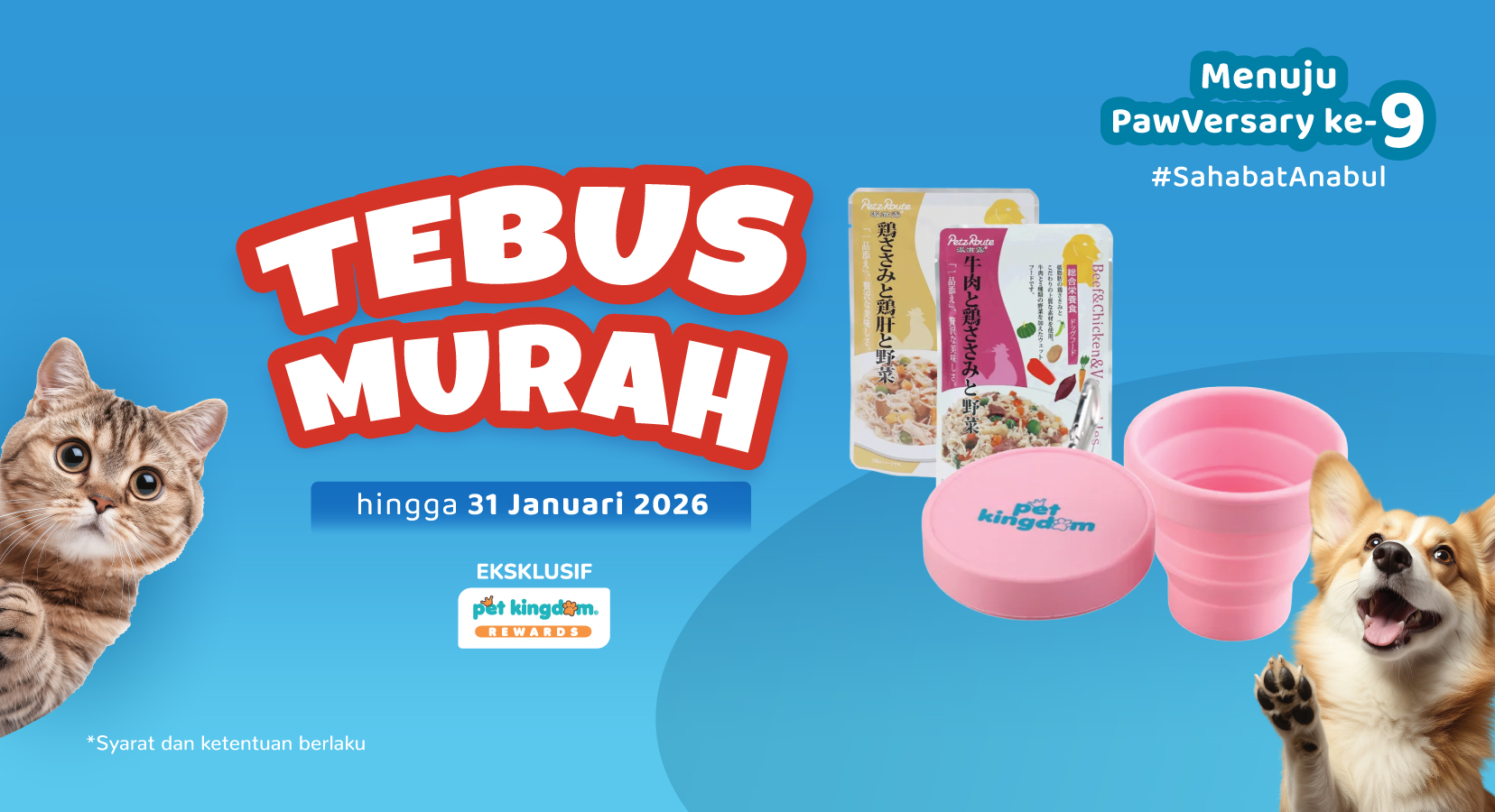 Serbu Tebus Murah di Pet Kingdom!