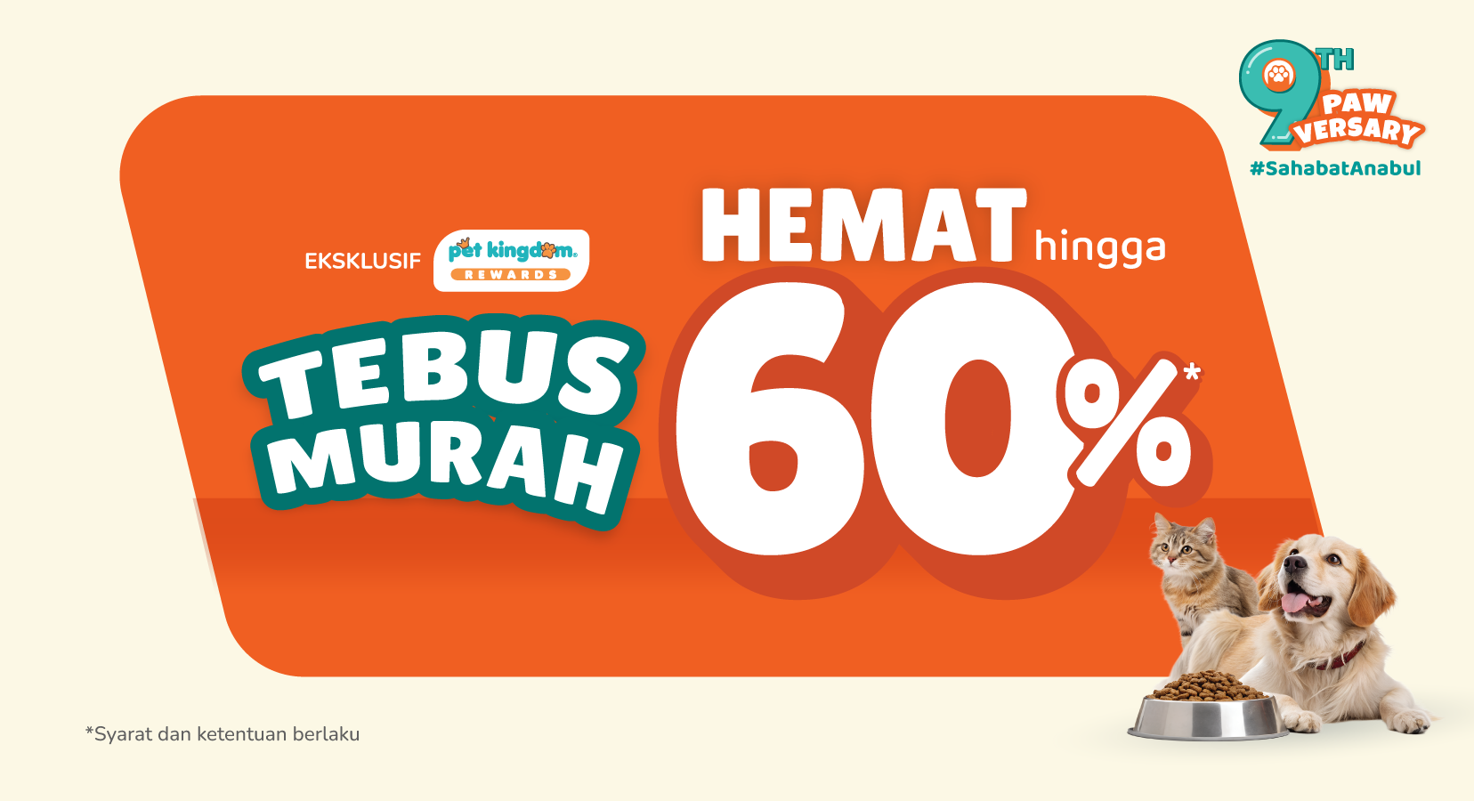 Serbu Tebus Murah di Pet Kingdom!
