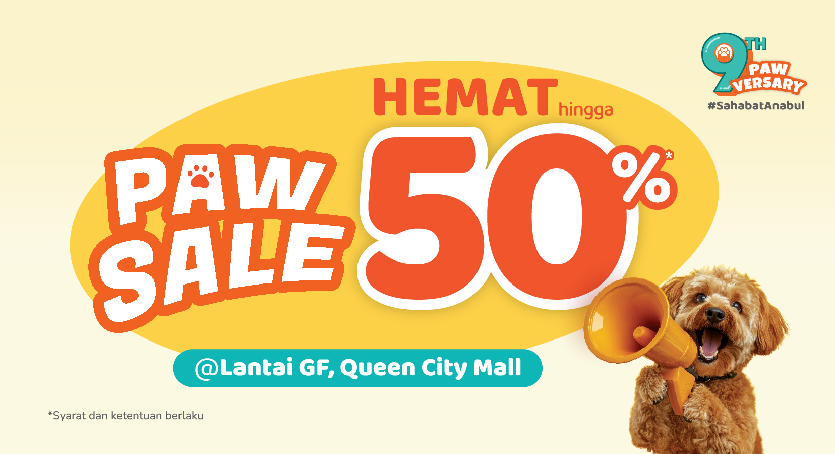 Pawsale Queen City Mall