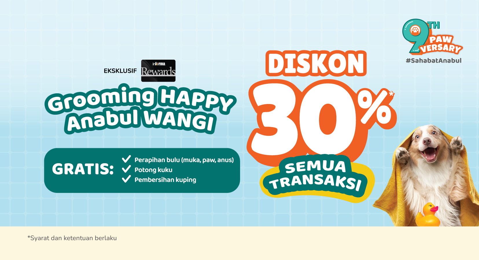 Grooming Happy, Anabul Wangi