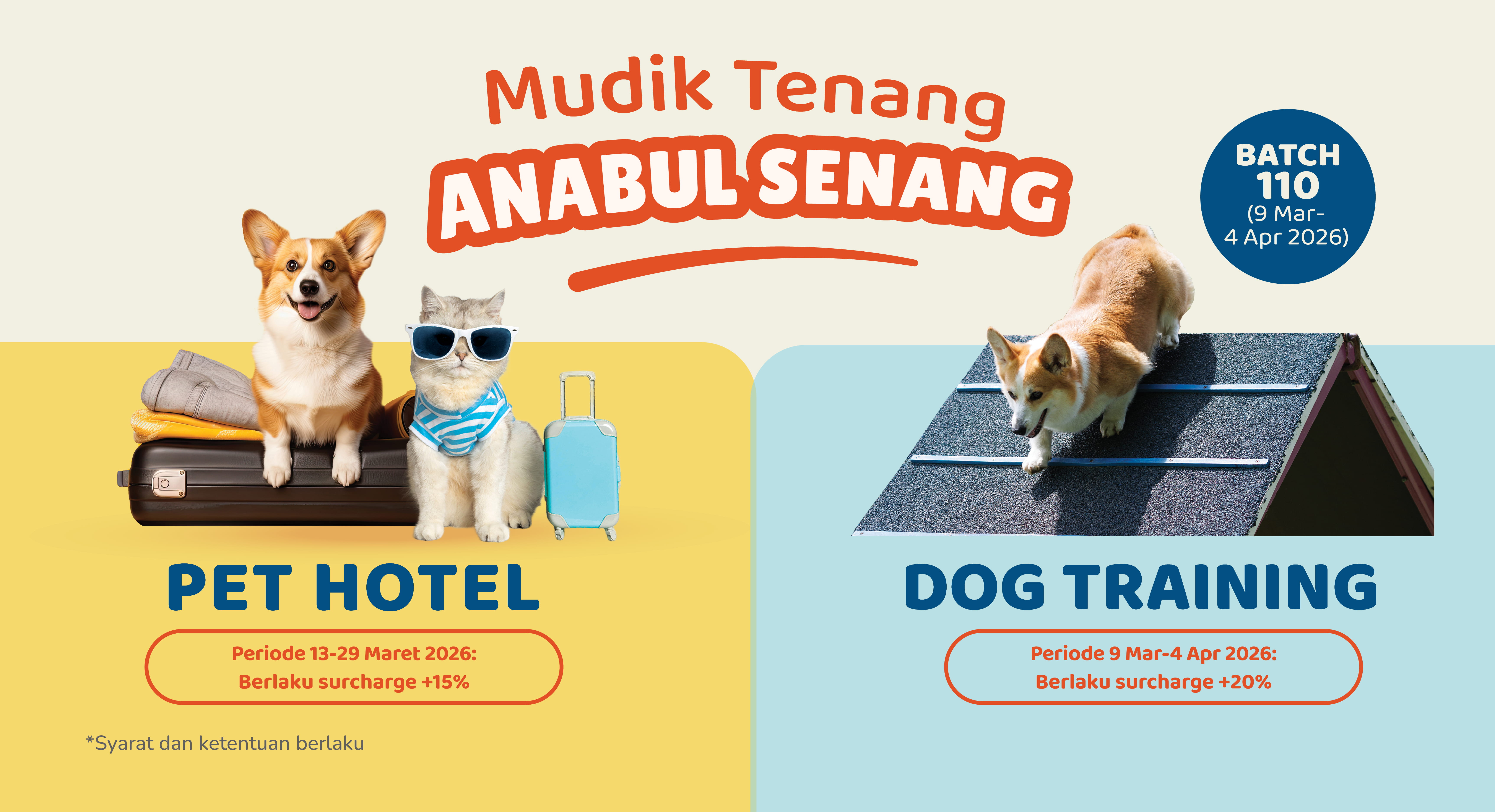 Mudik Tenang, Anabul Senang! 