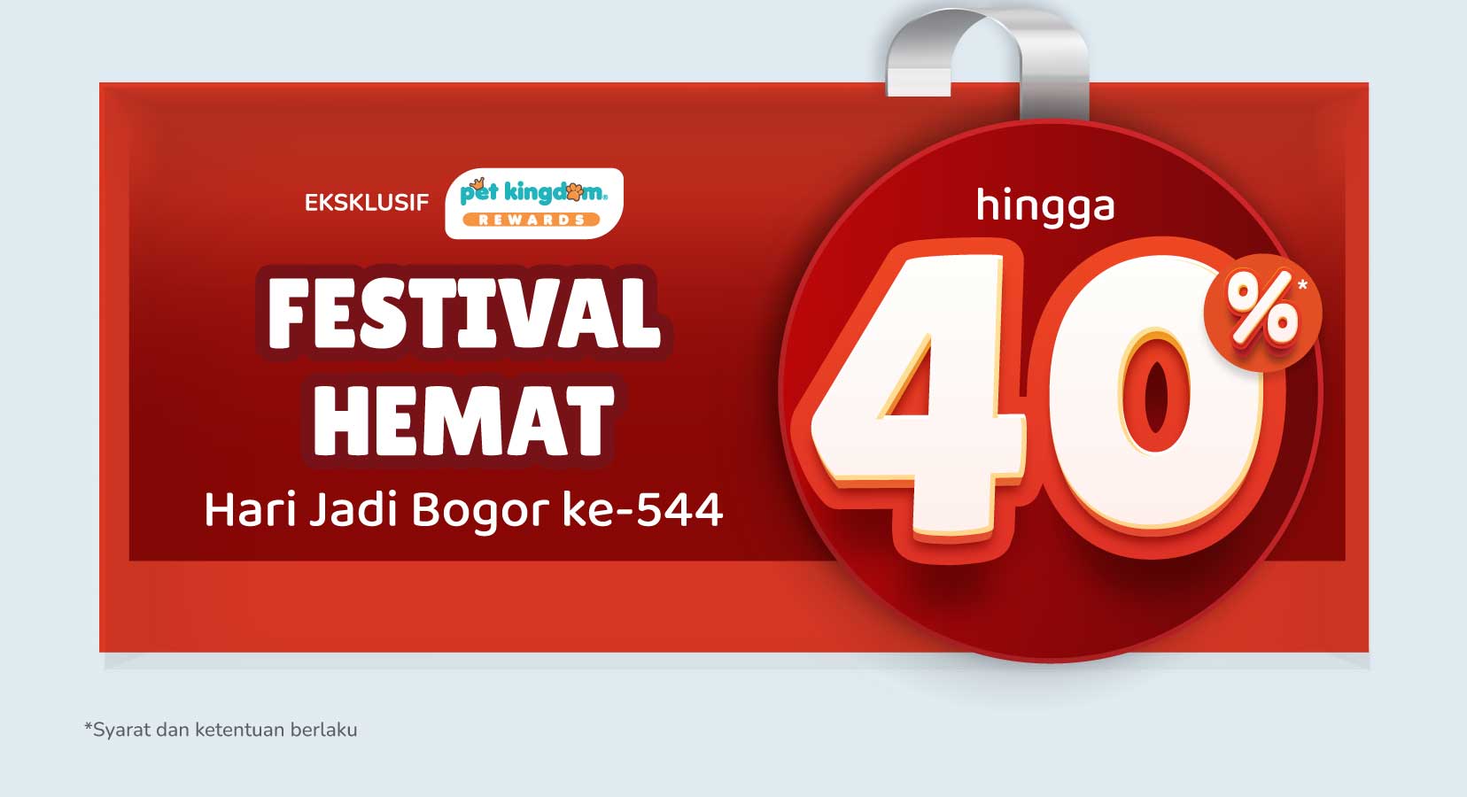 Festival Hemat Pet Kingdom Spesial Hari Jadi Bogor Ke-544 Tahun
