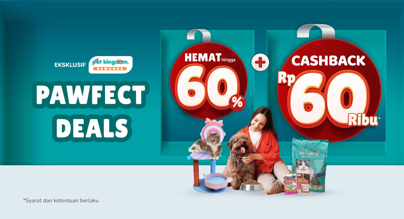 Pawfect Deals, Ada Diskon + Cashback