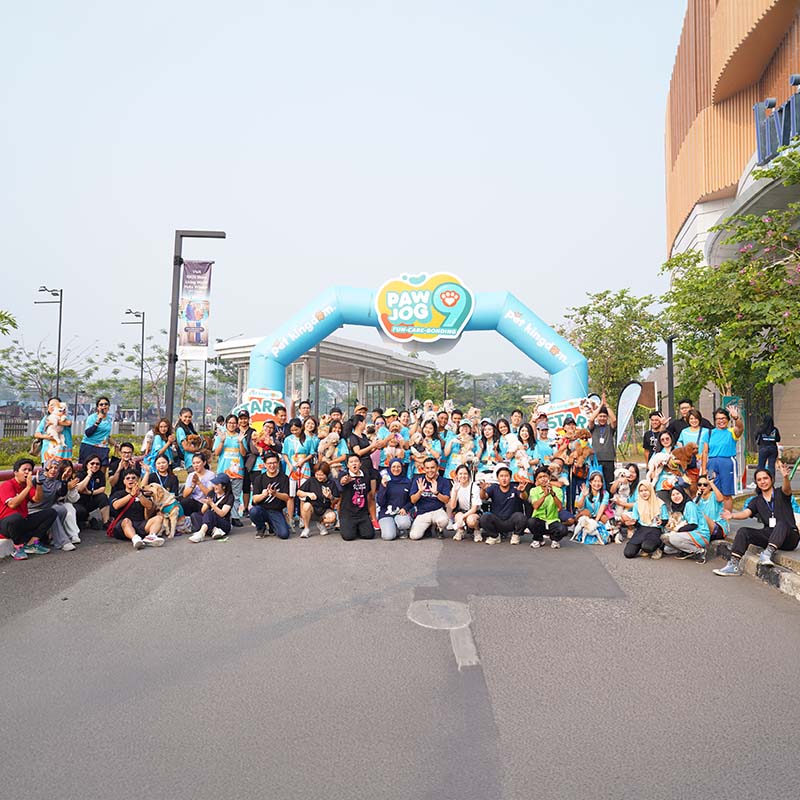 Serunya PAWJOG 9 di Living World Kota Wisata!