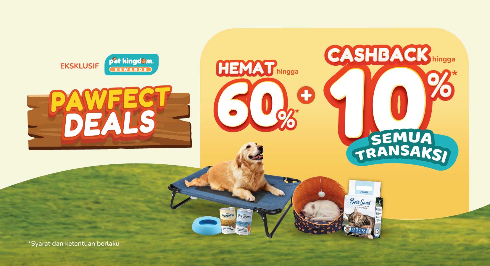 Pawfect Deals, Ada Diskon + Cashback