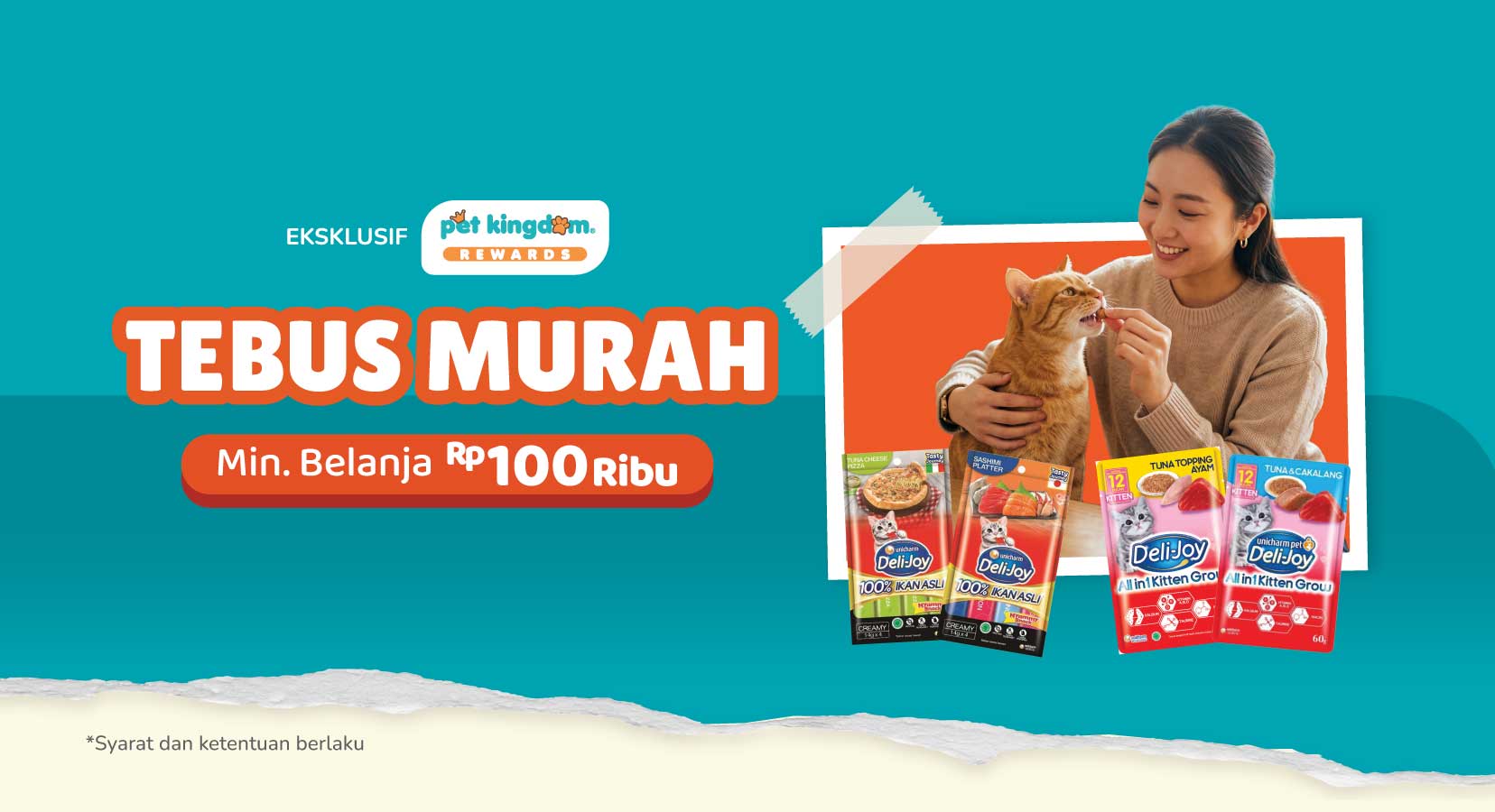 Tebus Murah Pet Kingdom Hemat hingga 60%*